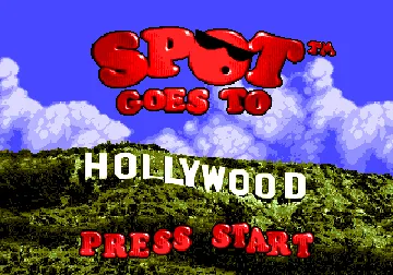 Spot Goes to Hollywood (Europe) screen shot title